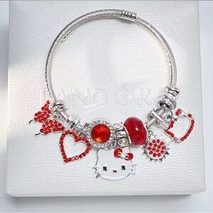Hello Kityy Charm Bracelet